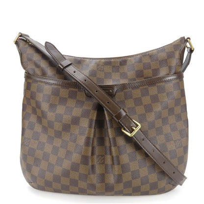 Louis Vuitton Shoulder Bag Bloomsbury GM N42250 Damier Ebène Brown Gold