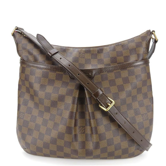 Louis Vuitton Shoulder Bag Bloomsbury GM N42250 Damier Ebène Brown Gold