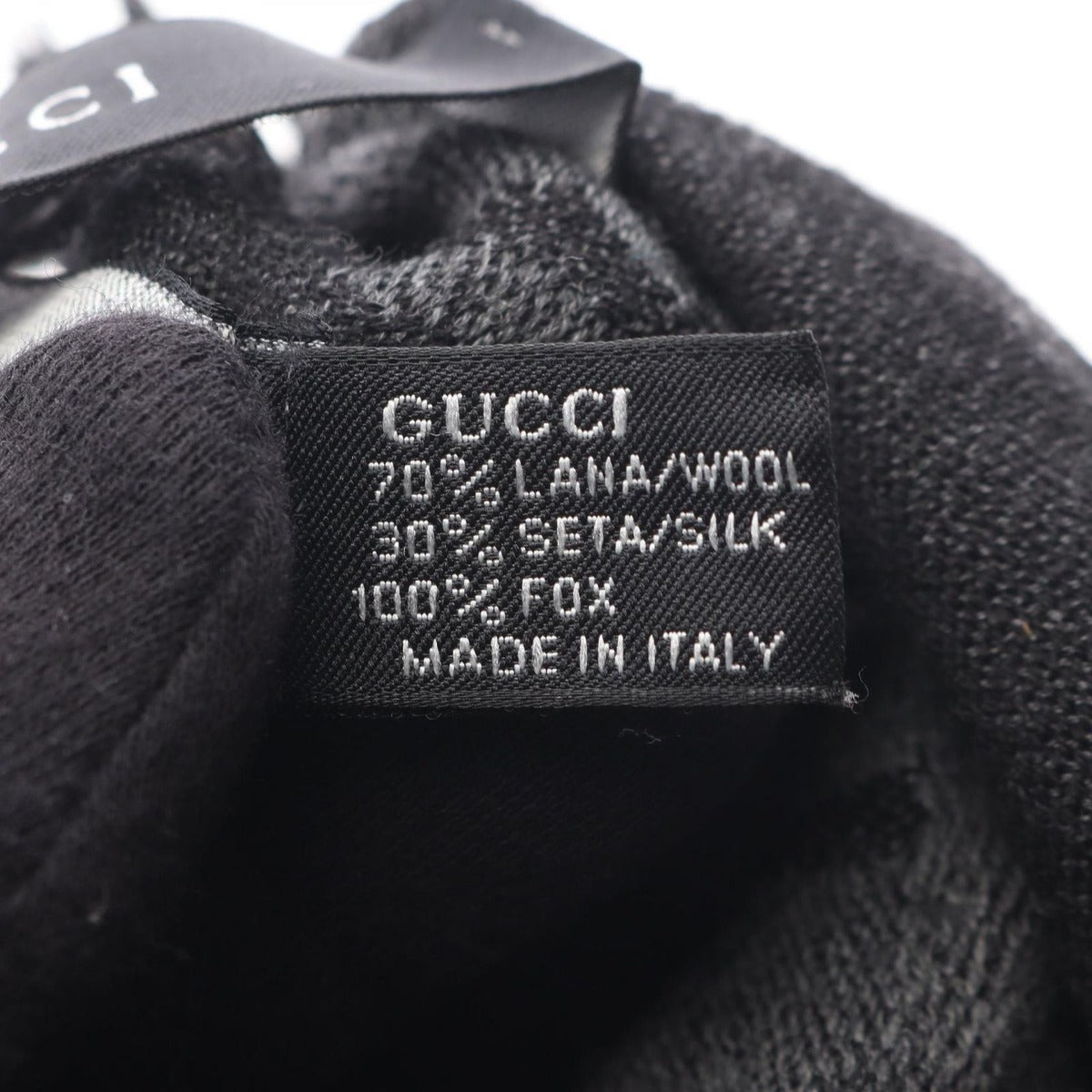 Gucci Shawl GG Pattern Wool Silk — view 3