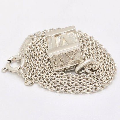 Tiffany & Co Tiffany & Co Atlas Cube Pendant Necklace Star Ring Silver Sv925