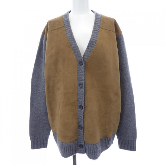 Prada Triangle Logo Cardigan