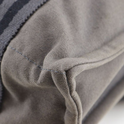 Hermes Fourre Tout Bassas MM Cotton Canvas Gray Unisex Shoulder Bag