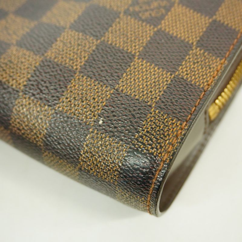 Louis Vuitton Damier Saint Louis N51993 Ebène Men's Clutch Bag