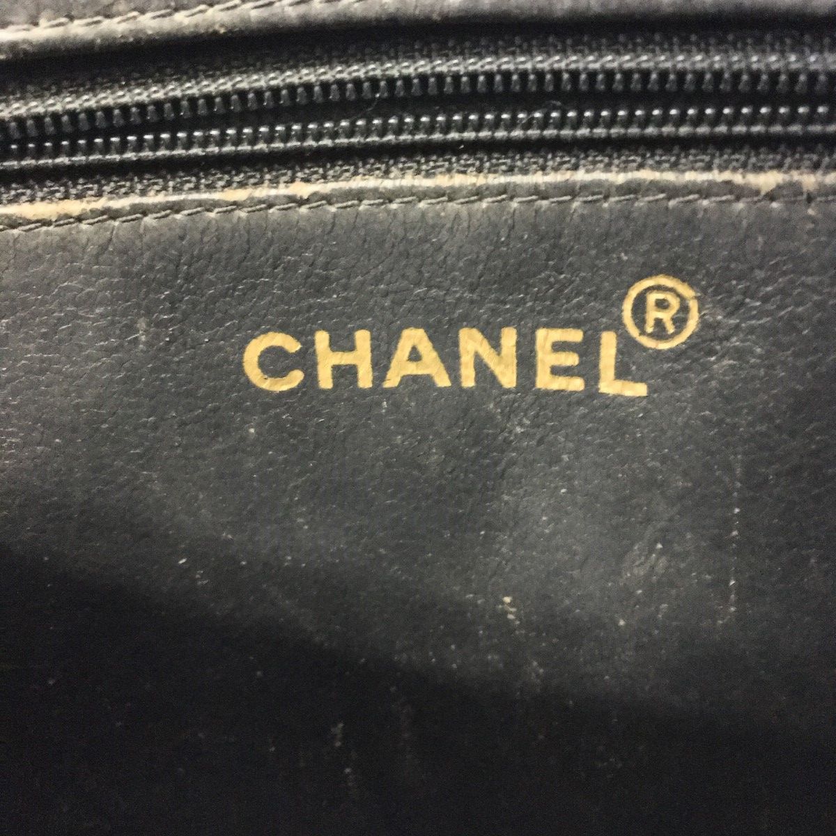 Chanel Matelasse Reproduction Tote Lambskin Black