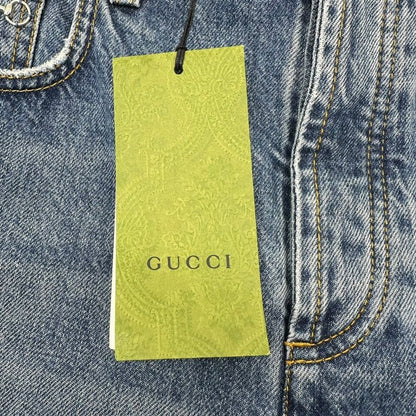 Gucci 24ss Horsebit Denim Pants 760028 25(actual Size 78cm (30.71in) W30