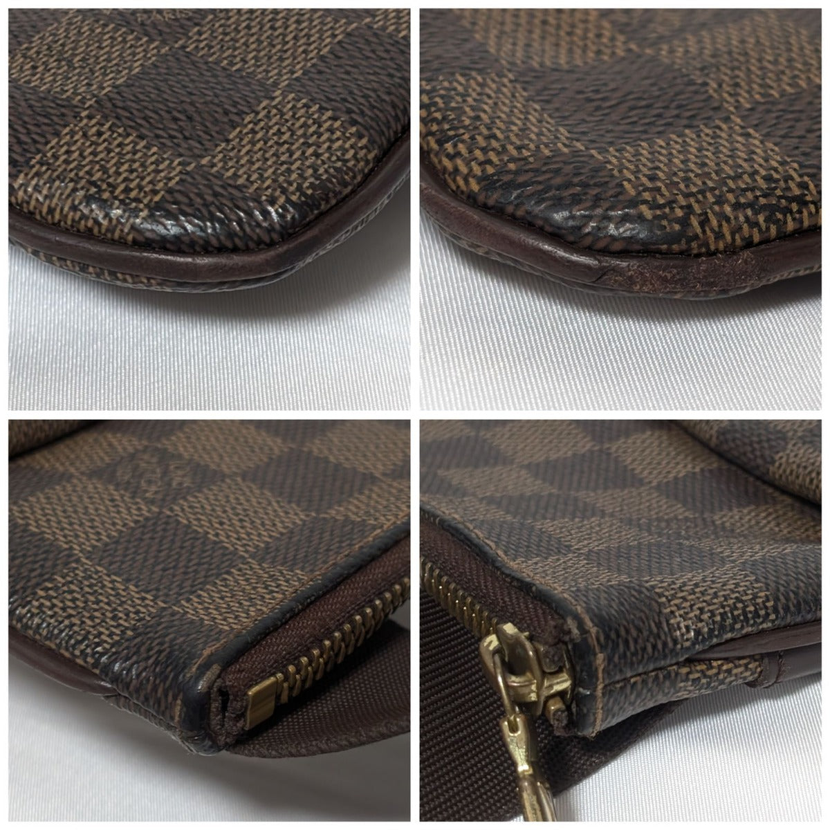 Louis Vuitton Pochette Melville Damier Shoulder Bag — view 7