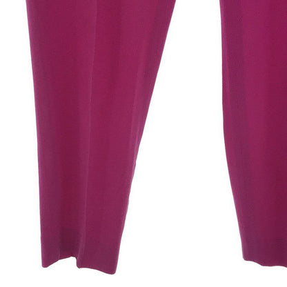 Celine - Phoebe Period Silk Center Press Tapered Pants - 36 - Purple - Women's