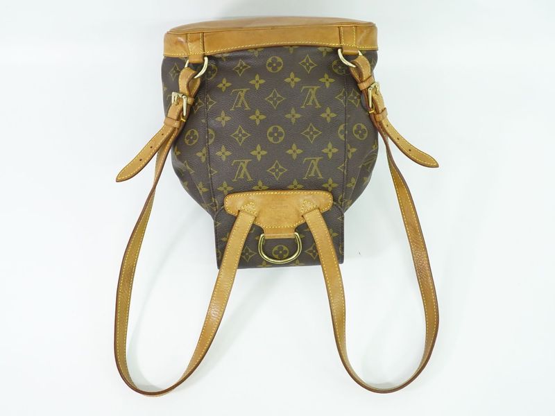 Authentic Louis Vuitton LV Montsouris MM Backpack Sac Backpack Monogram Brown
