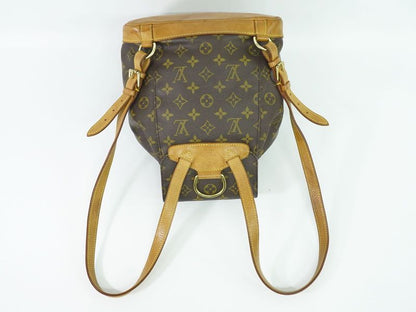 Authentic Louis Vuitton LV Montsouris MM Backpack Sac Backpack Monogram Brown