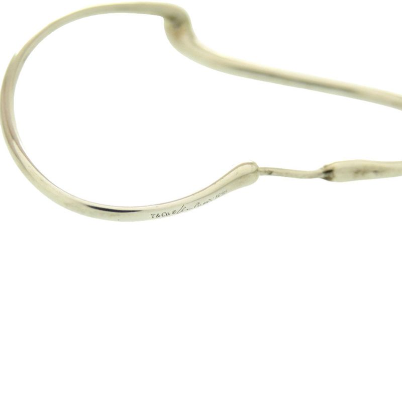 Tiffany & Co Open Heart 925 Silver Earrings Accessories 0705 Tiffany & Co