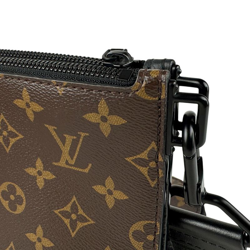 Louis Vuitton Crossbody Shoulder Bag Monogram Empreinte Trio Pouch NM M59681