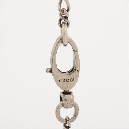 Gucci Michele Period Lion Head Necklace SP 410673 Silver Made In Italy