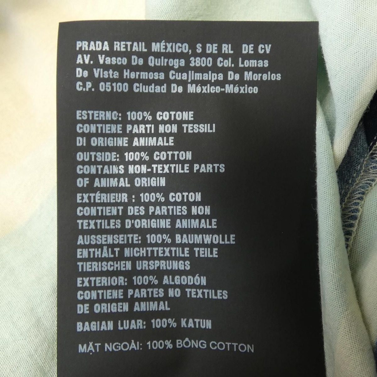 Prada Triangle Logo Shirt — view 3
