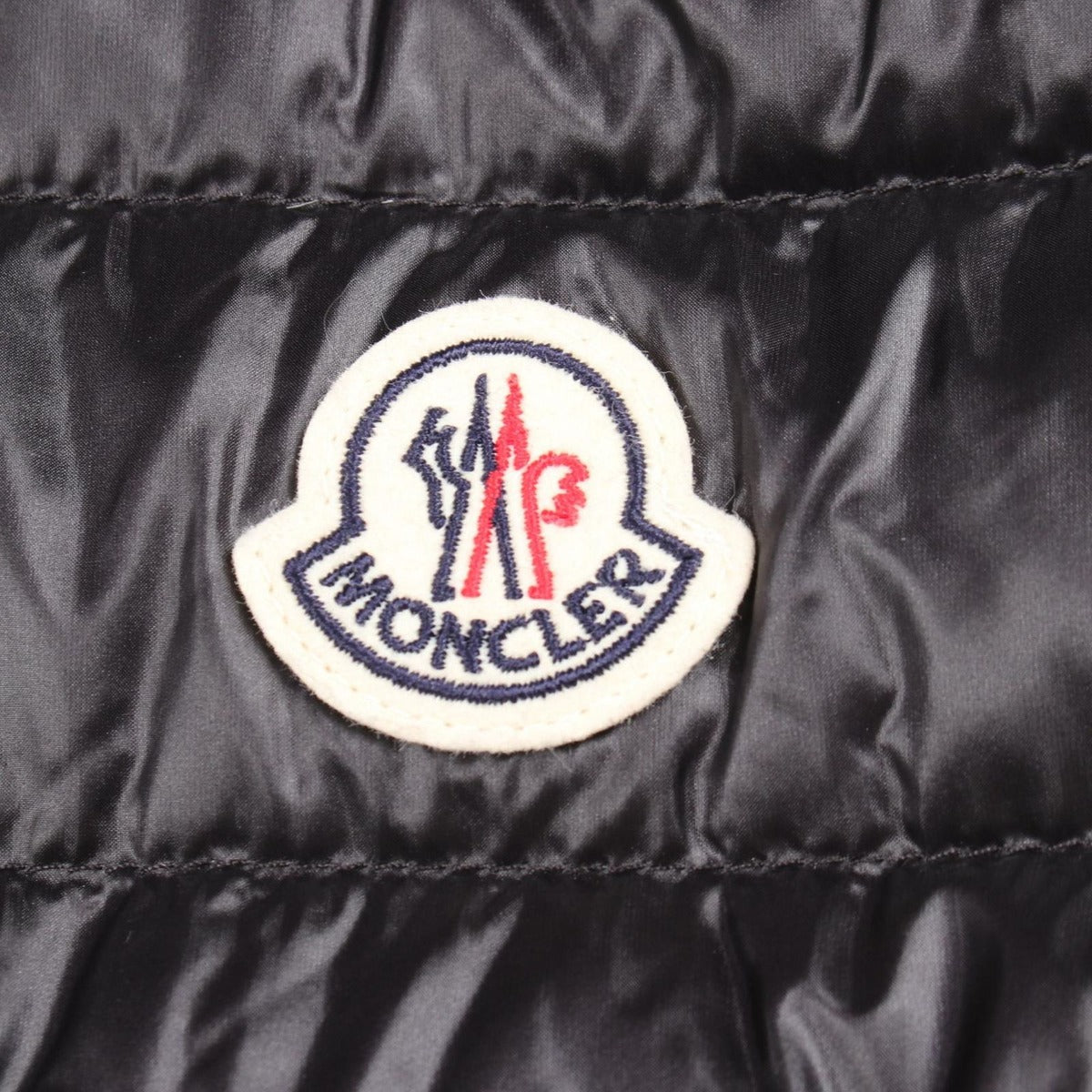 Moncler Down Vest Glygosse Black Nylon Hooded Hoodie — view 6