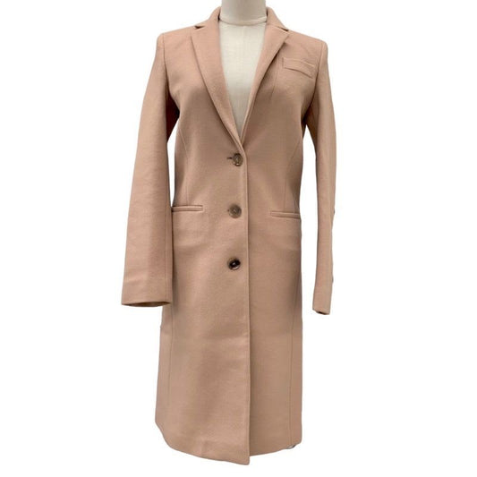 Gucci Outer Coat Long Chester Wool Beige