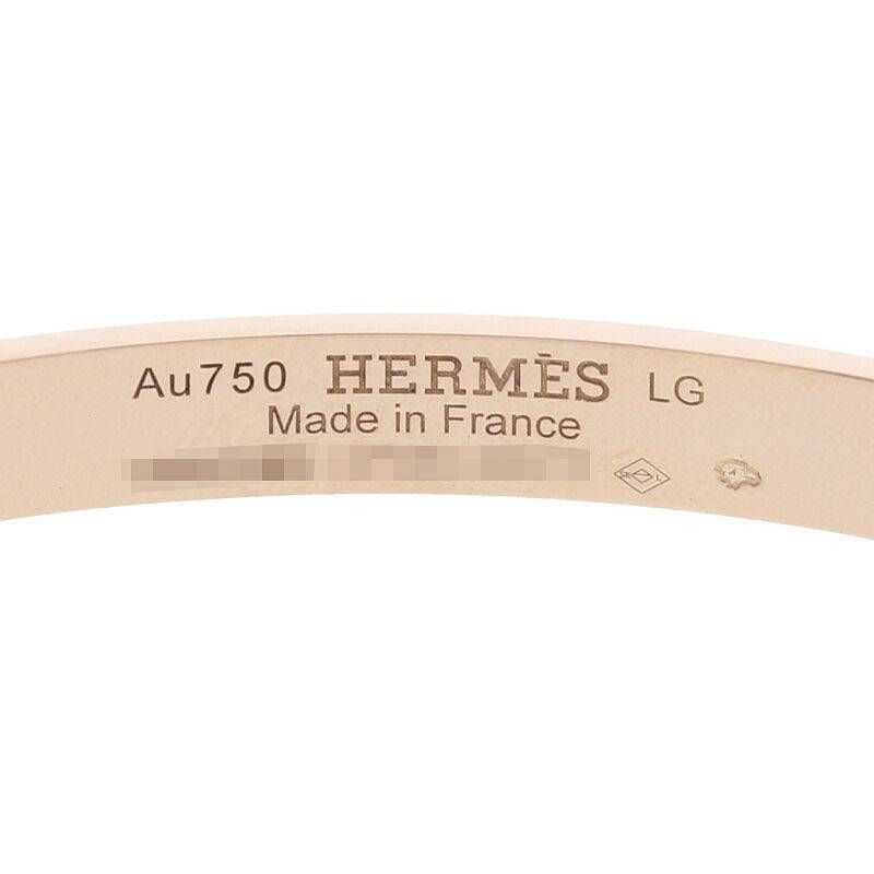 Hermes H D'ancre Hd'ancre Small Gold Bracelet Women LG