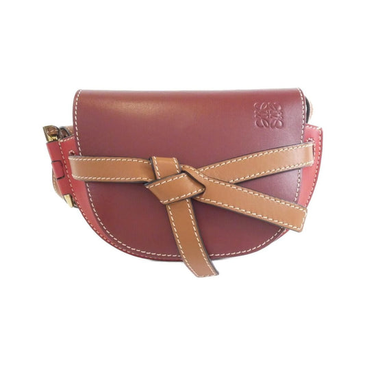 Loewe Gate Mini 321 54 Shoulder Bag Bordeaux