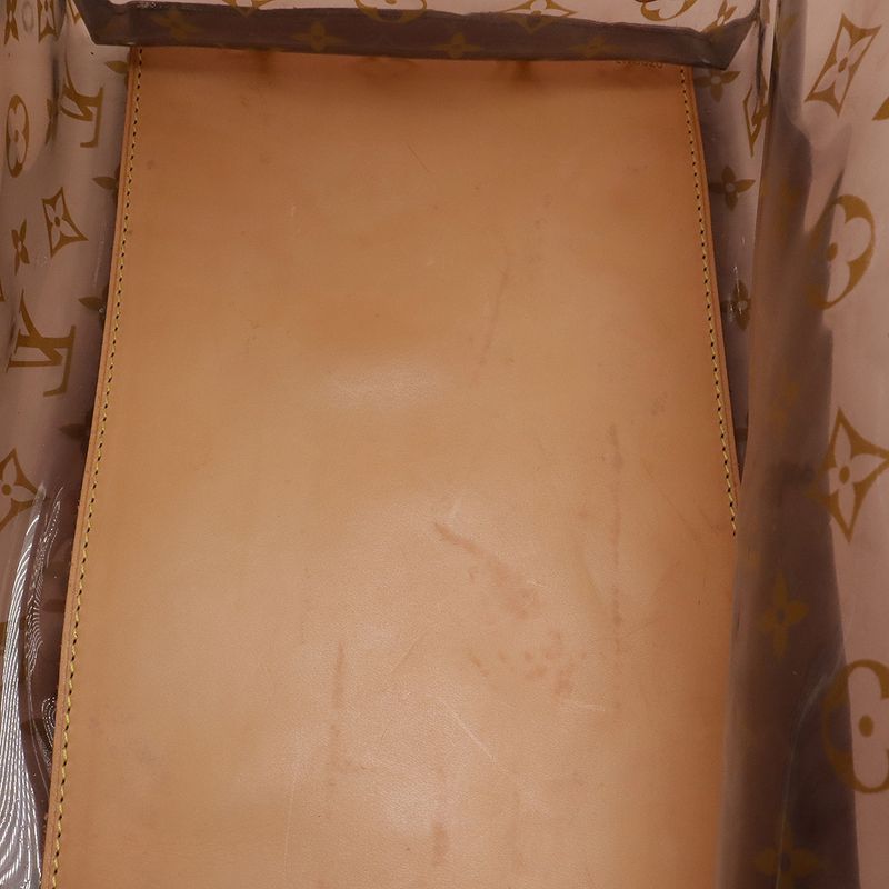 Louis Vuitton Monogram Cabas Cruise Tote Beach Bag Shoulder Bag Vinyl Clear