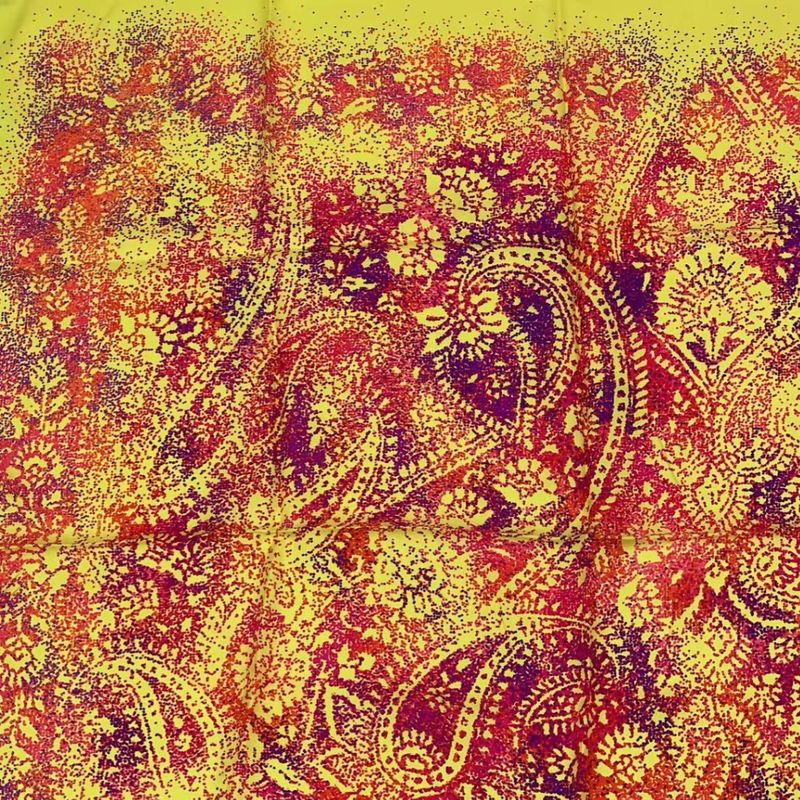 Hermes Scarf Silk Carre 90 Indian Dust Yellow