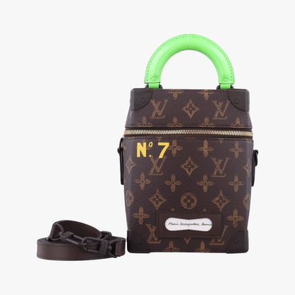Louis Vuitton Monogram (n°7) Vertical Box Trunk Brown PVC Coated Canvas