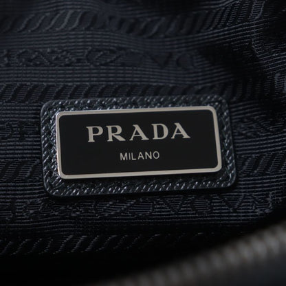 Prada 2vh133 Re-nylon Nylon Saffiano Leather Triangle Logo Triangle Plate