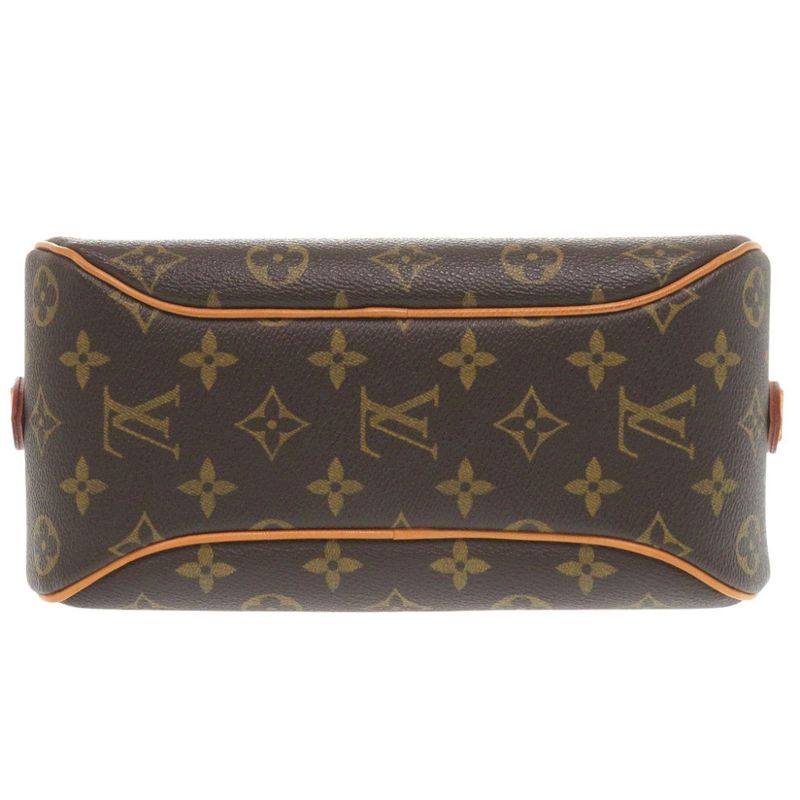 Louis Vuitton Blois Monogram M51221 Brown Shoulder Bag LV 0056 Louis Vuitton
