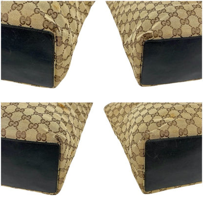 Gucci Mini Tote Bag GG Canvas Leather Brown Beige Shoulder