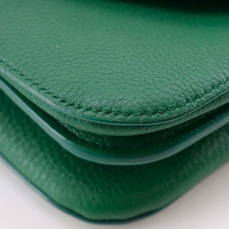 Bottega Veneta Bottega Veneta Mount Envelope 2WAY Chain Shoulder Leather Green