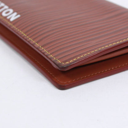 Louis Vuitton Portefeuille Brazza NM Leather Brown Wallet Silver M82631
