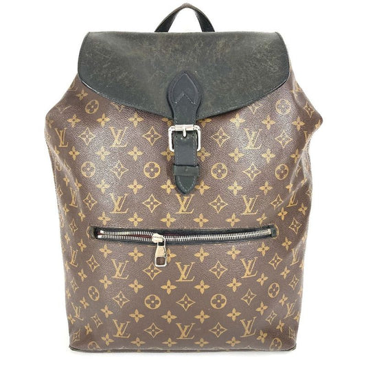 Louis Vuitton Backpack Sac Parc M40637 Monogram Canvas Brown