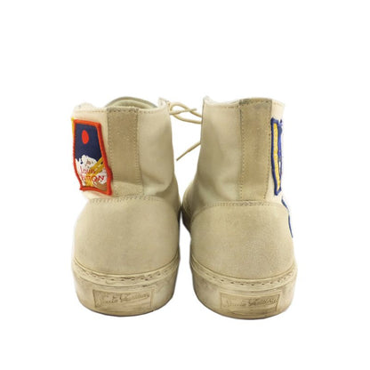 Louis Vuitton High Cut Sneakers - Tattoo Line Patch Notation Size 7