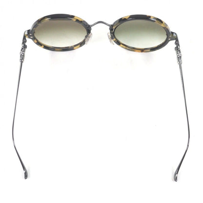 Chrome Hearts Moist CH Cross Round Frame Marble Pattern Sunglasses Black Clear — view 4