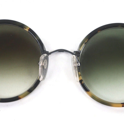 Chrome Hearts Moist CH Cross Round Frame Marble Pattern Sunglasses Black Clear — view 7
