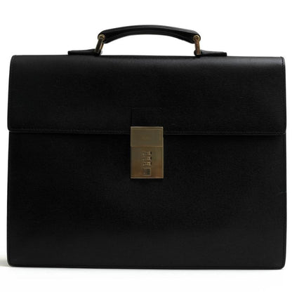 Gucci Bags Briefcase Business Bag Men Leather Black 34044