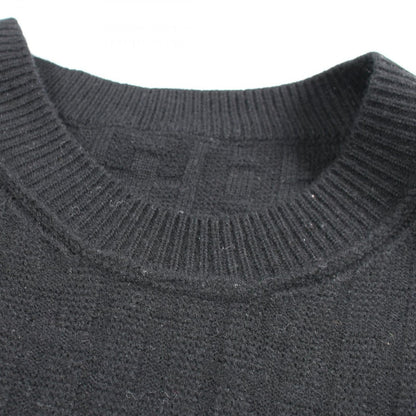 Hermes Dress Pattern Wool Black — view 13