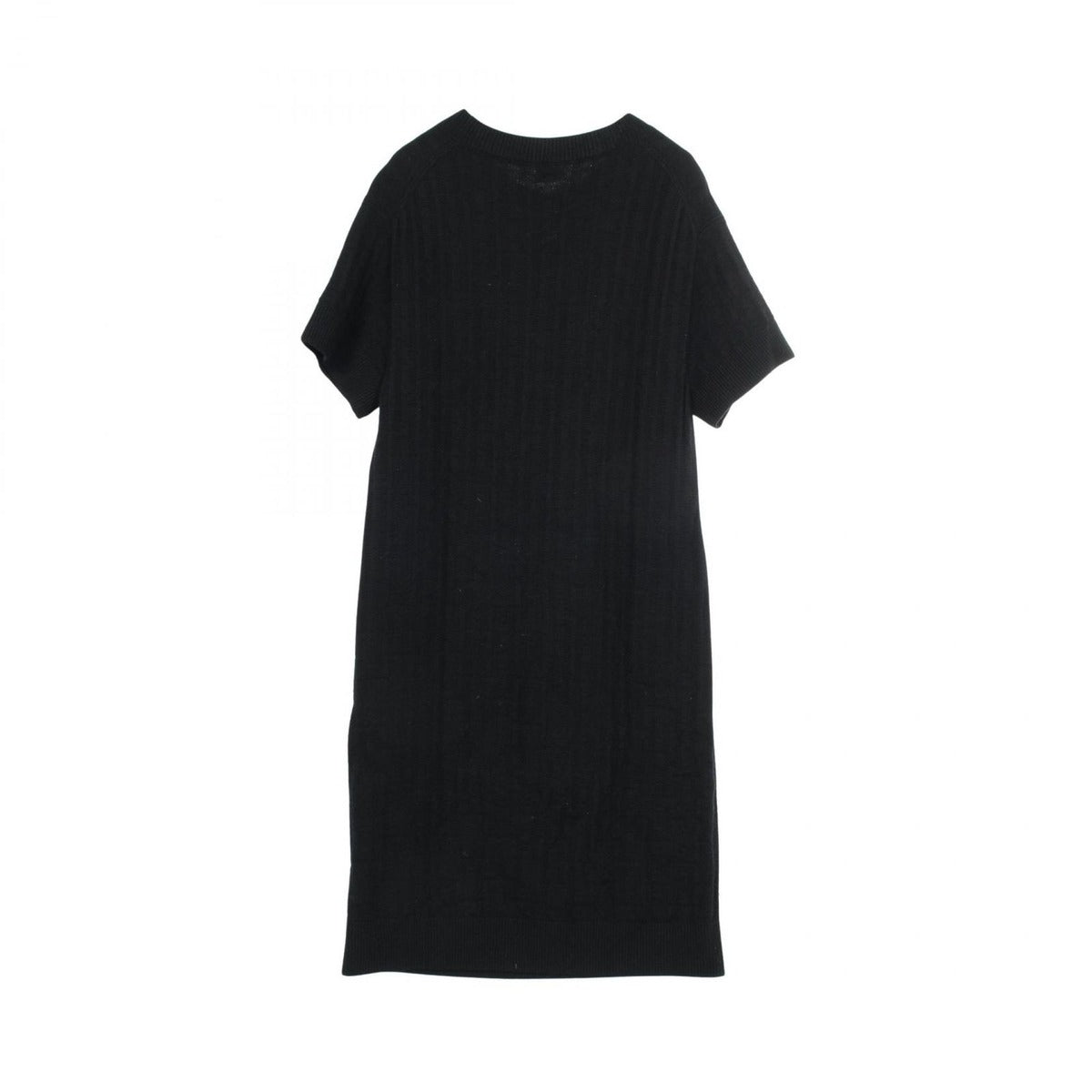 Hermes Dress Pattern Wool Black — view 2