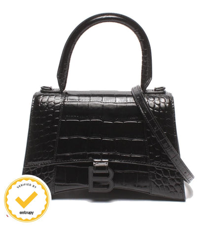 Balenciaga 2-Way Shoulder Bag Croco