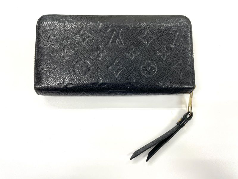 Louis Vuitton Monogram Empreinte Zippy Wallet Round Zip Wallet Long Wallet