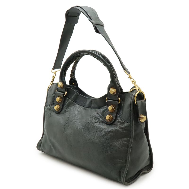 Balenciaga The Giant City Handbag 2WAY Editor's Bag Shoulder Bag Leather