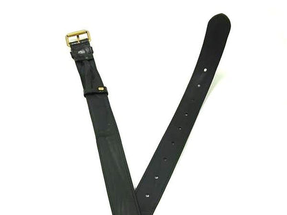 Gucci 476434 493075 Leather Silver Hardware Belt Only Size Indicated 85