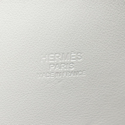 Hermes Handbag Bolide 31 Blue Perlee Leather — view 4