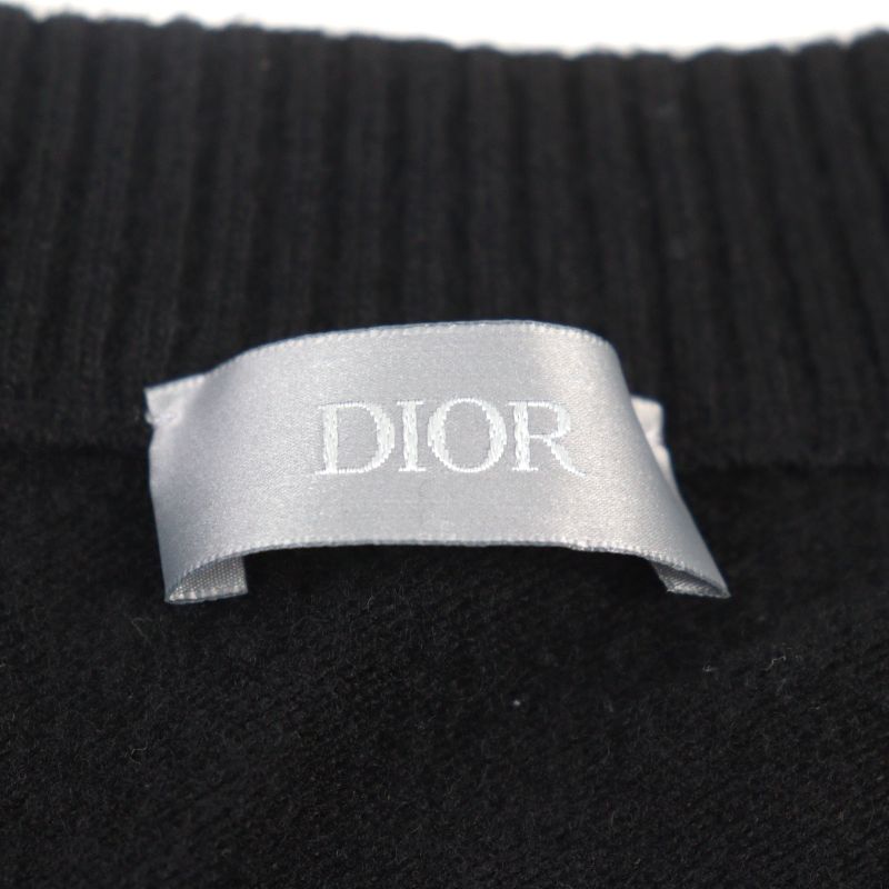 DIOR Homme 25SS 513m663a2007 100% Wool Archives Labels Embroidered Logo