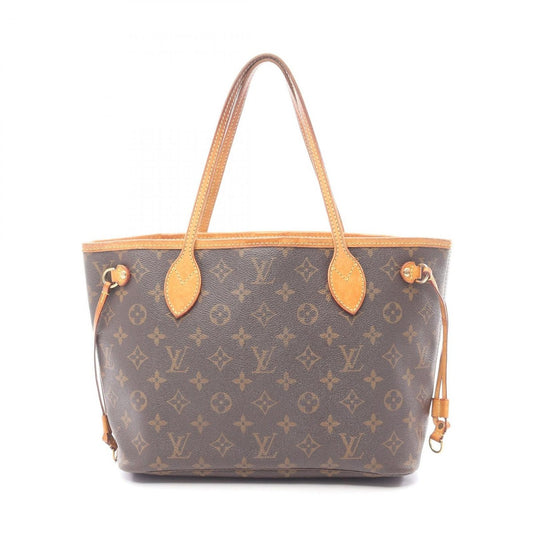 Louis Vuitton Tote Neverfull PM Canvas Leather
