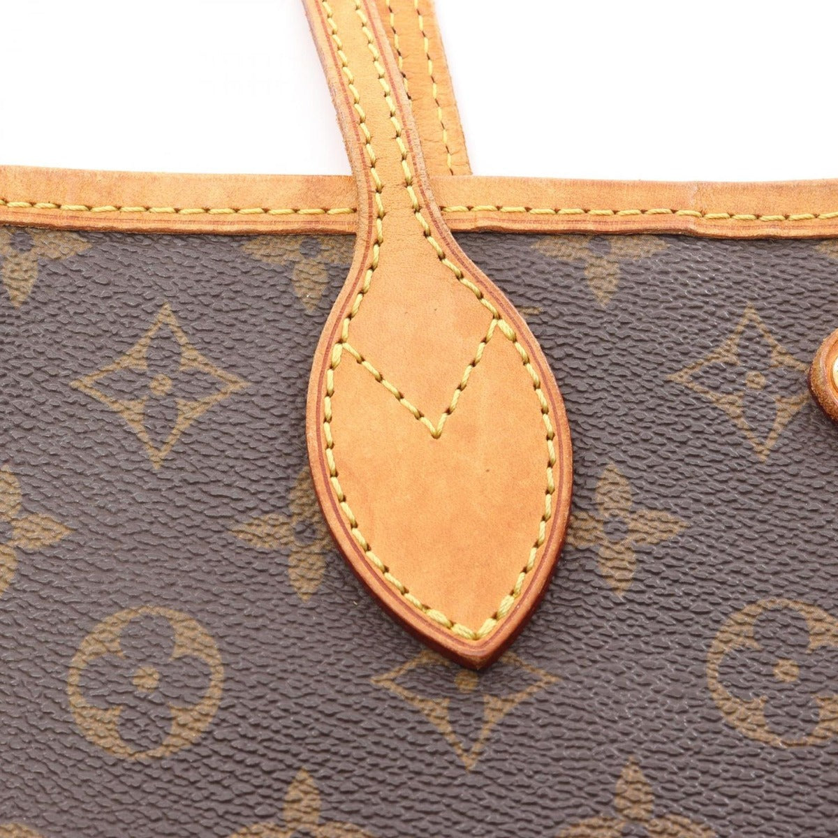 Louis Vuitton Tote Neverfull PM Canvas Leather — view 14
