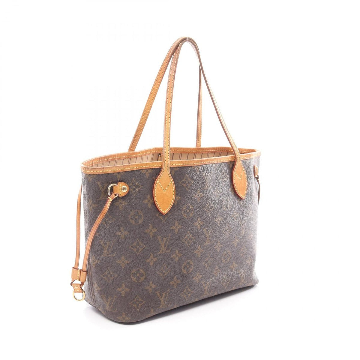 Louis Vuitton Tote Neverfull PM Canvas Leather — view 2