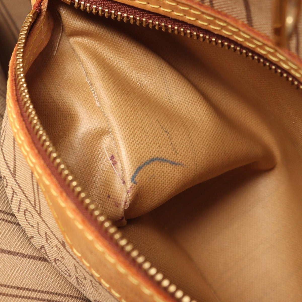 Louis Vuitton Tote Neverfull PM Canvas Leather — view 6
