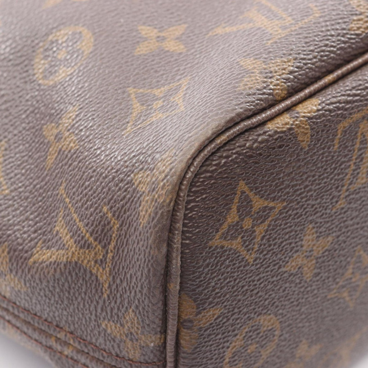 Louis Vuitton Tote Neverfull PM Canvas Leather — view 9