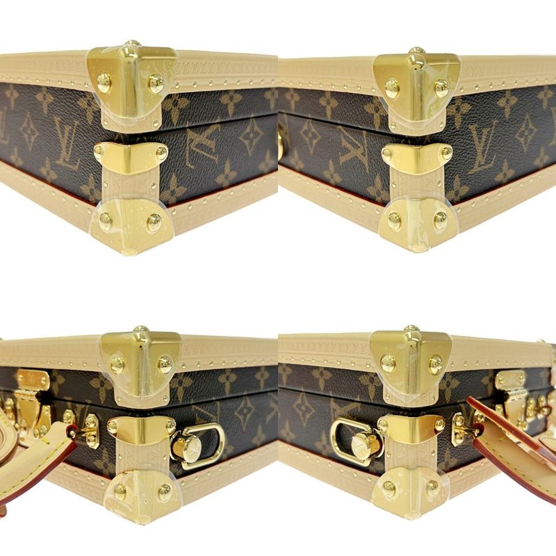 Louis Vuitton M13127 Monogram Mini Square Trunk X Takashi