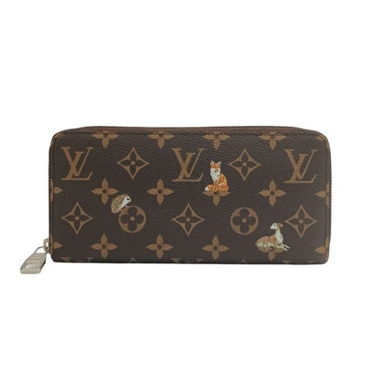Louis Vuitton Wallet Forest Zippy Horizontal Brown Monogram