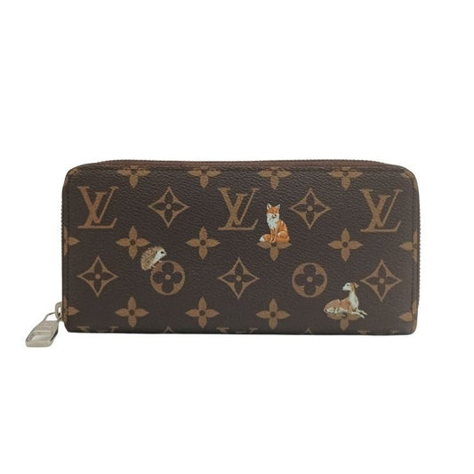 Louis Vuitton Wallet Forest Zippy Horizontal Brown Monogram